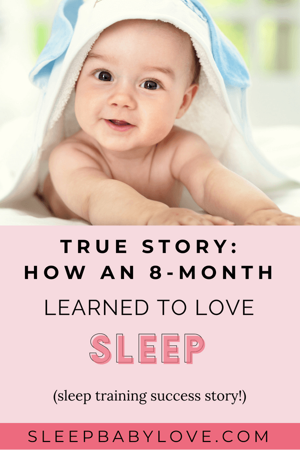 Here’s a true story of how this 8-month old baby learned to love sleep! Her parents were literally getting sick due to their lack of sleep. After sleep training, their baby slept an extra 6 hours EACH DAY! baby sleep tips | how to get your baby to sleep | newborn sleep | parenting | sleep consultant #sleepbabylove #sleeptips #sleep #parenting #sleepthroughthenight #newmom #babysleep #newborn