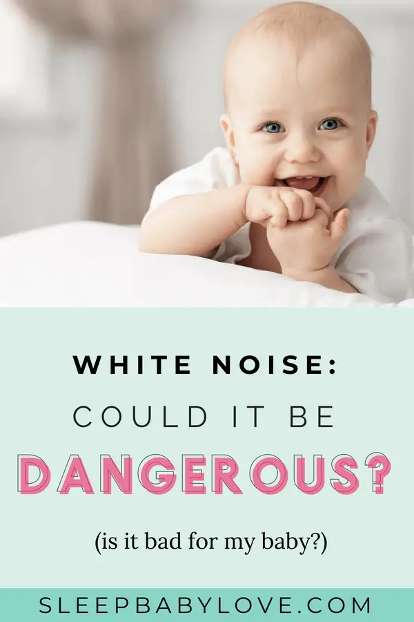 Is white noise really dangerous? Should you get rid of your white noise machine? Actually, quite the contrary! White noise is a very helpful and useful tool to aid in helping your child sleep and mask surrounding noises. Click through to learn why! baby sleep tips | how to get your baby to sleep | newborn sleep | sleep chart | parenting #sleepbabylove #sleeptips #sleep #parenting #sleepthroughthenight #newmom #babysleep #newborn