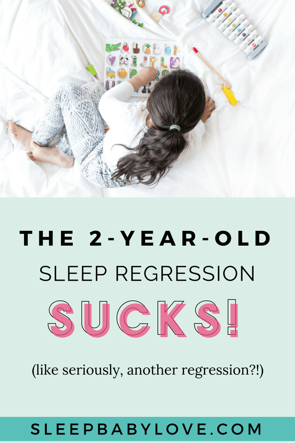 Motherhood can be a rewardinIf you're going through a two-year sleep regression, it's no fun at all! Like any other sleep regressions, the 2-year-old sleep regression sucks! Click through to learn my top 6 tips on how you can deal with your toddler’s sleep regression and help them get back to a healthy sleep schedule and finally have a restful night’s sleep. Preschool tips | preschooler sleep | toddler sleep tips| toddler tips | sleep tips | parenting #sleepbabylove #sleeptips #sleep #parenting #preschooler #toddler