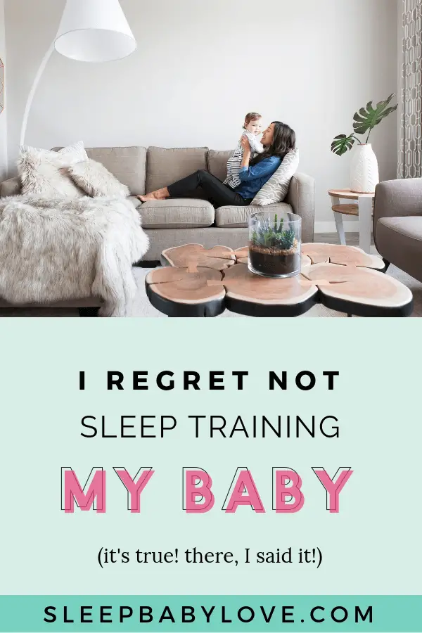 We’re parents and therefore not perfect. We have all learnt from our mistakes and this one is mom no exception. She regrets not sleep training her baby because her now 4-year-old is struggling with sleep. Parenting | sleep training | #sleepbabylove #sleeptips #sleeptraining #parenting