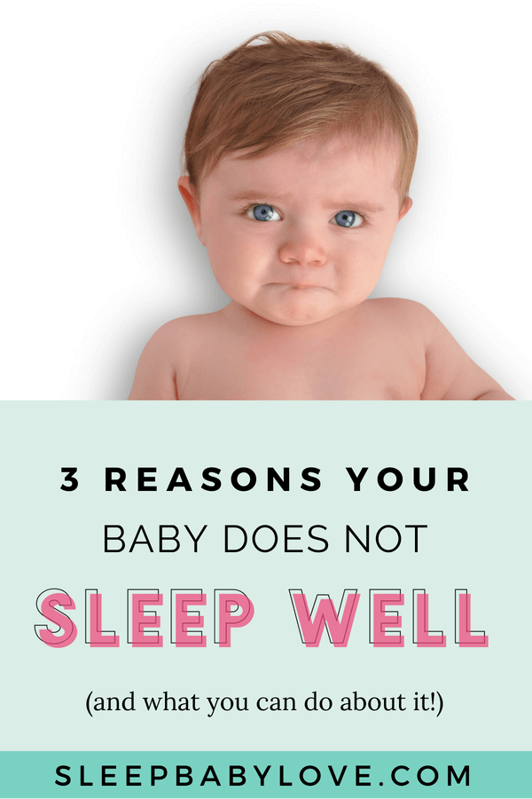 Yes, it’s true – what worked for one child might not work for another child so it’s up to you to really dig in deep to decode your child’s sleep challenges and understand why your child is not sleeping well. Click through to find the 3 reasons why your baby isn't sleeping well AND what you can do it fix it! #sleepbabylove #shortnaps #baby #sleep #babysleep #babysleeptips #sleeptips