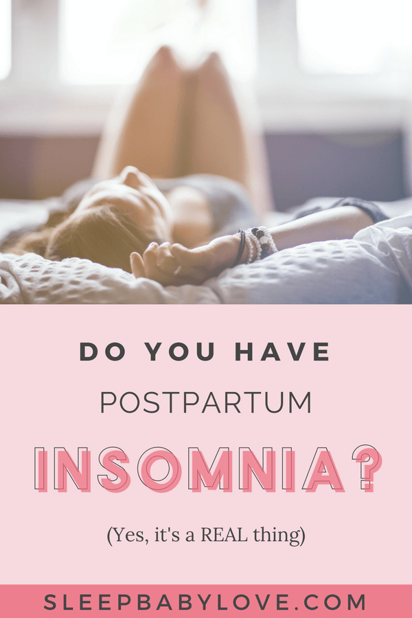 Postpartum insomnia is a real thing and should be dealt with as quickly as possible. It’s hard enough trying to find the time to sleep with a newborn, let alone manage the effects of what could be insomnia due to postnatal changes. Here you’ll learn what postpartum insomnia really is, the symptoms, and how to rid yourself of those sleepless nights so you can get back to loving life with your new little one! #sleepbabylove #sleeptips #sleep #parenting #sleepthroughthenight #newmom #postpartum #babysleep #newborn