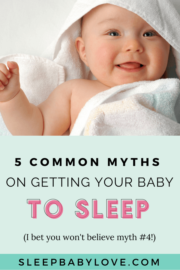 What works for one baby might not work for another, especially those old wives tales that you thought were tried and true to getting your baby to sleep. Click through to learn the 5 most common myths on getting your baby to sleep and what you should try instead before you start listening to advice that may not be accurate. We still love you, friends and family! #sleepbabylove #sleeptips #sleep #parenting #sleepthroughthenight #newmom #babysleep #newborn