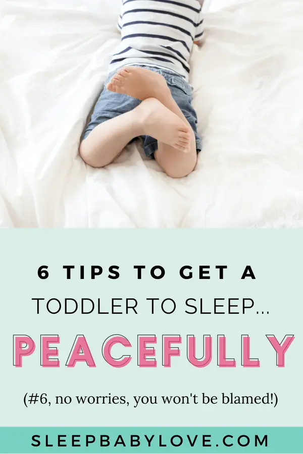 Get A Toddler To Sleep! These tips will help your preschooler and toddler have the ability to understand what's going on so you can all go to bed peacefully! Click Here or Pin for Later!