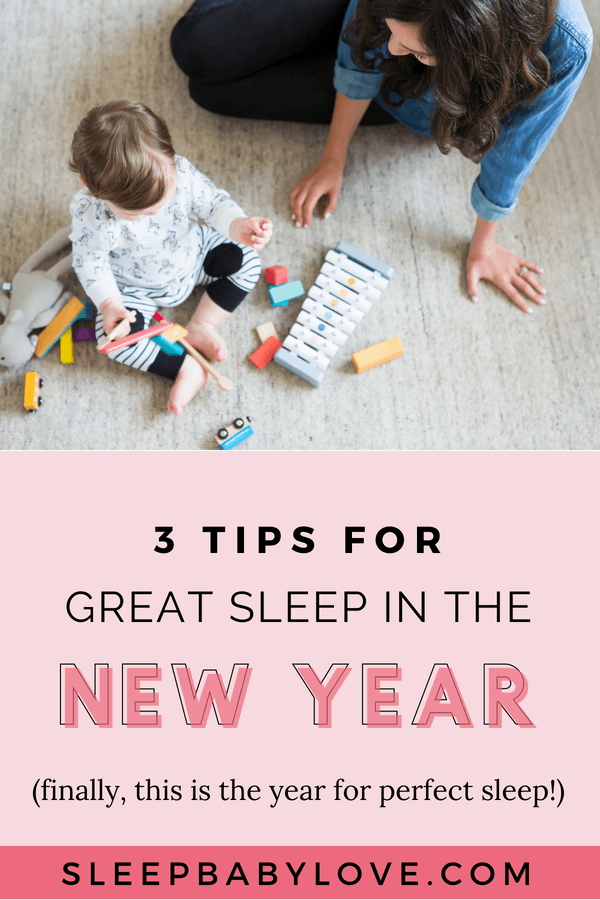 Make this New Year all about getting your child well-rested, and create healthy sleep habits for your family. Here’s my top 3 tips that you can use to build a great sleep plan for your whole family! baby sleep tips | how to get your baby to sleep | newborn sleep | toddler tips | toddler sleep tips | sleep tips | parenting #sleepbabylove #sleeptips #sleep #parenting #newmom #babysleep #newborn #toddler