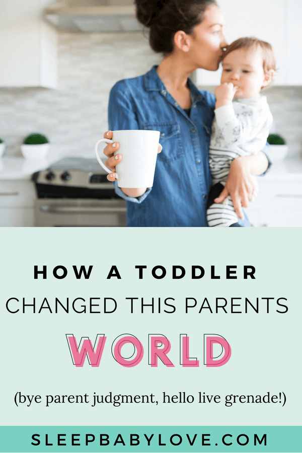 Goodbye parent judgment, hello live grenade! A first-time mother shares her feelings on how their outlook on parents have changed since starting a family. Preschool tips | preschooler sleep | toddler tips | toddler sleep tips | parenting #sleepbabylove #sleeptips #sleep #parenting #preschooler #toddler